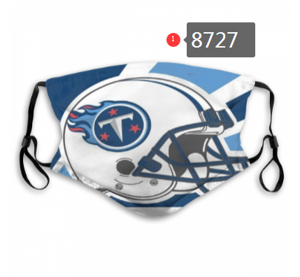 NFL 2020 Tennessee Titans Dust mask with filter